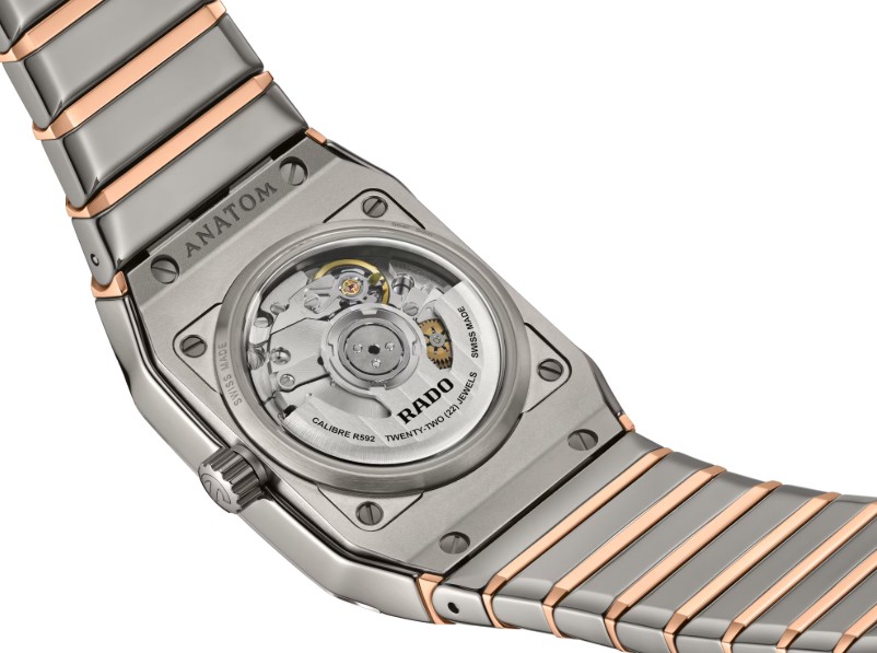 Rado Anatom Plasma Keramik und Rotgold Diamanten