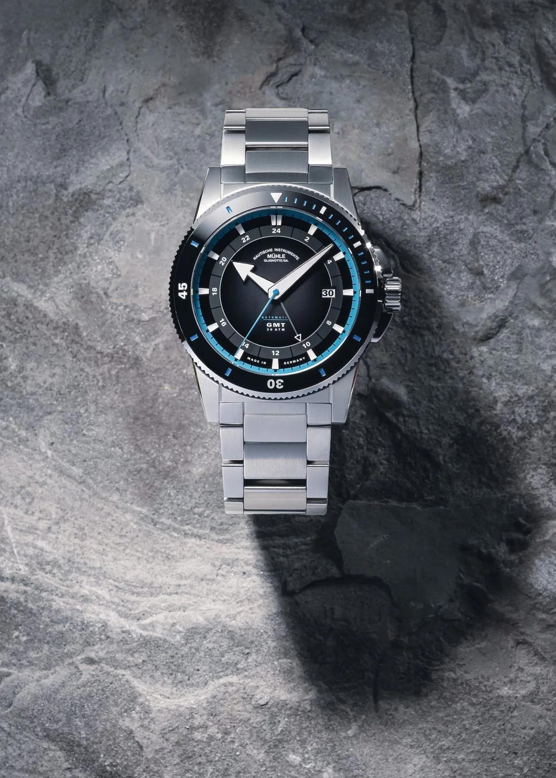 Mühle Glashütte Sportivo Travel GMT