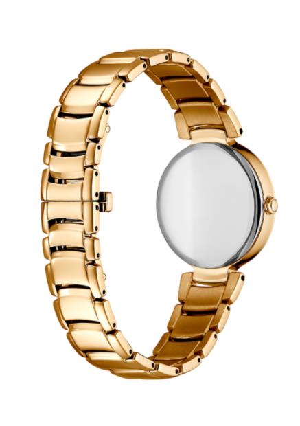 Citizen Eco-Drive Damenuhr L Roségold Perlmutt