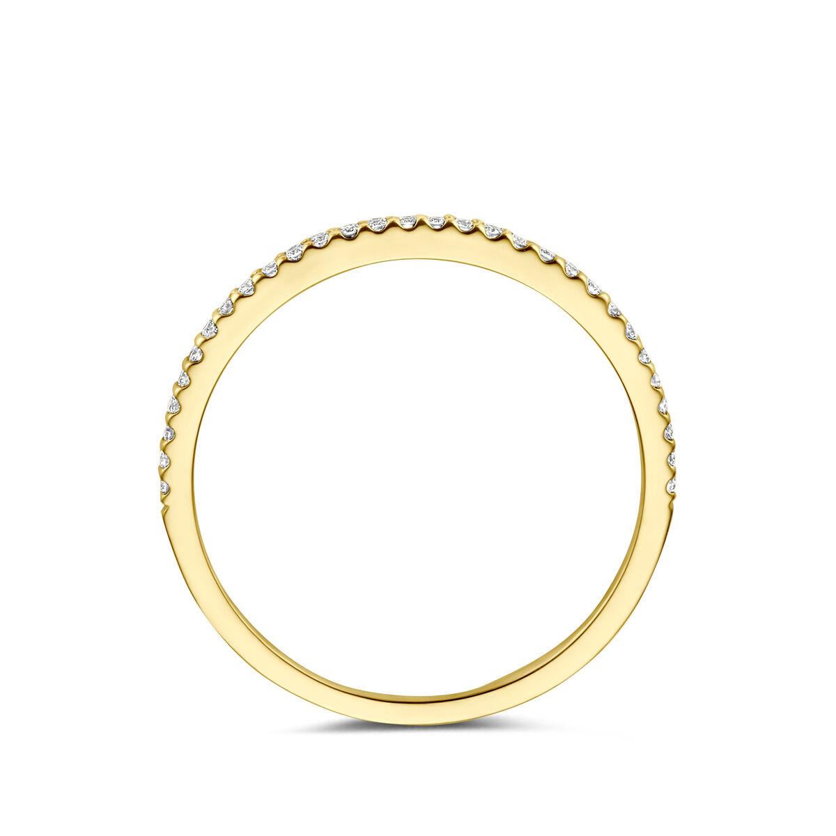Memoire Ring mit Brillanten