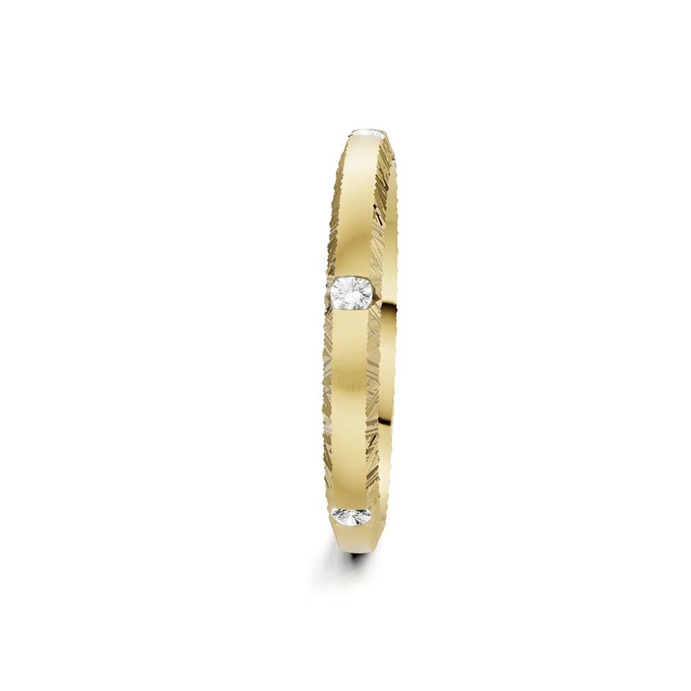 Niessing Sun Gelbgold Ring mit 6 Brillanten