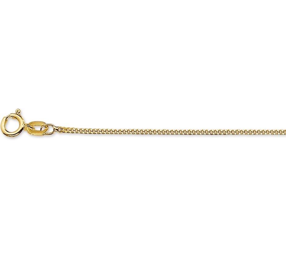 Panzer Collierkette Gelbgold 41,0 - 45,0cm