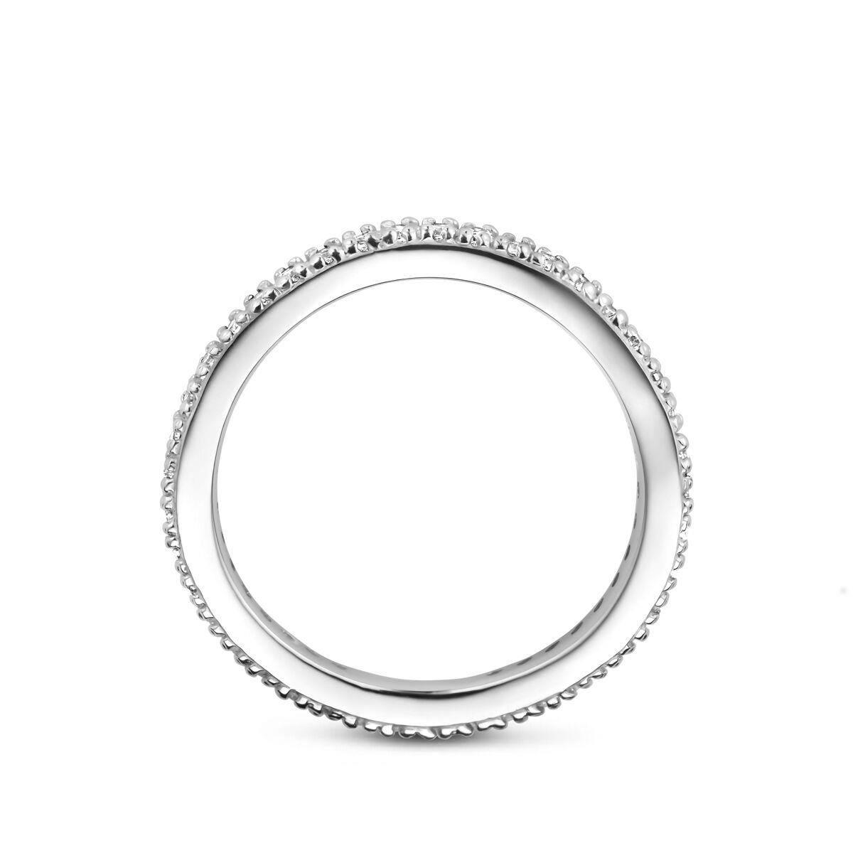 Silber Memoire Ring leicht geschwungen