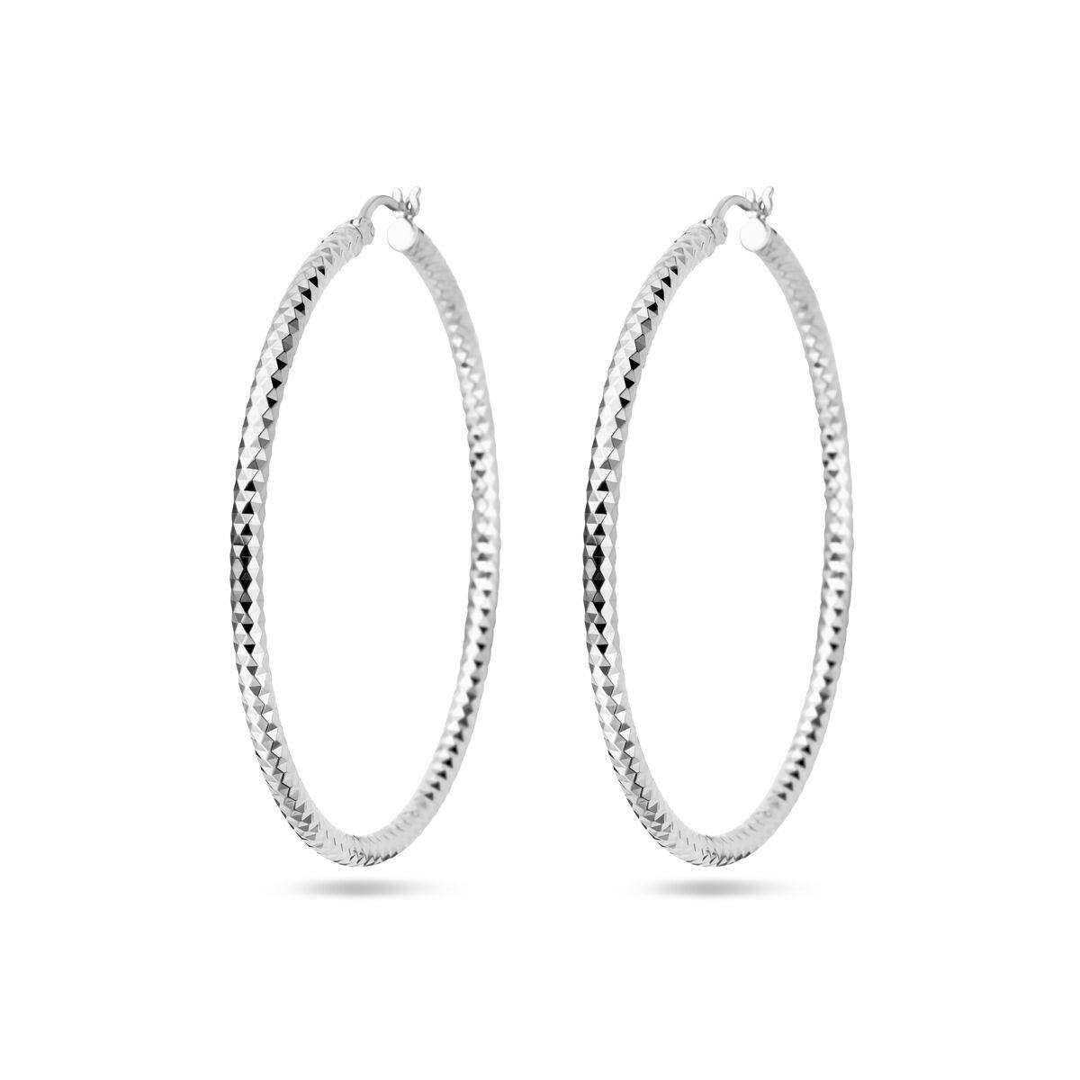 Creolen 58,0mm diamantiert