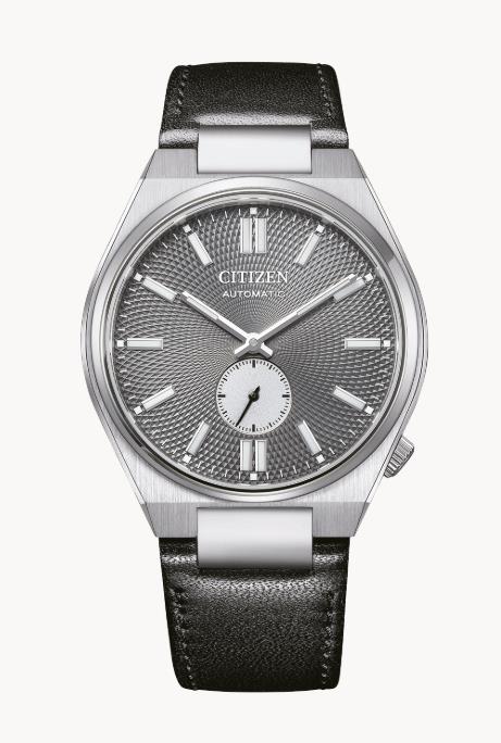 Citizen Automatik Uhr schwarz mit kleiner Sekunde
