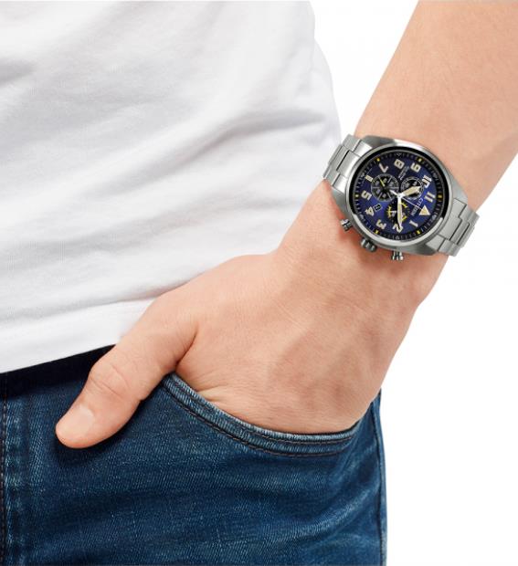 Citizen Eco-Drive Chrono Blau