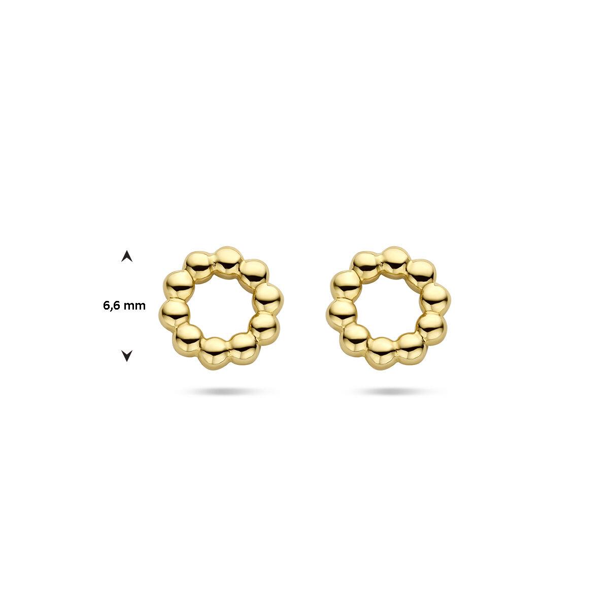 Kügelchen Ohgrstecker Kreis