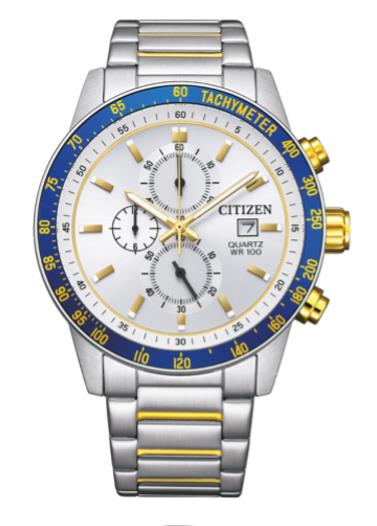 Citizen Chronograph BIcolor blau