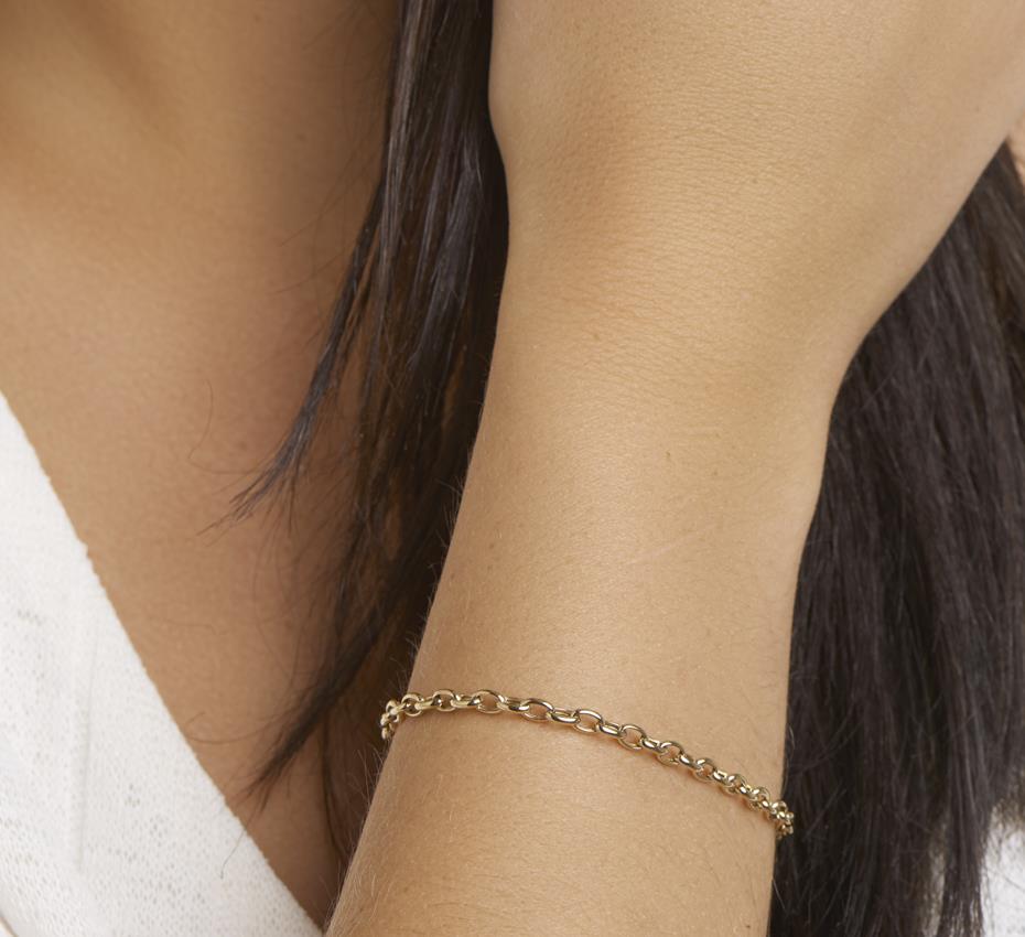 Anker rund  Armband