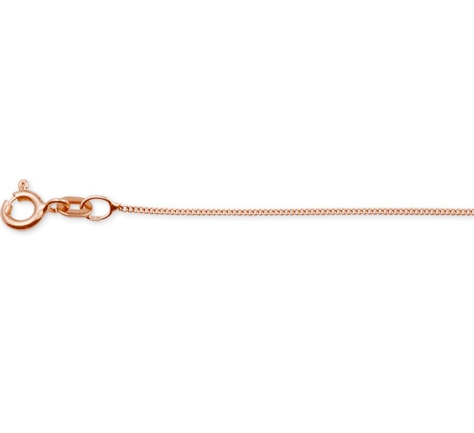 Collierkette Panzer Rotgold 42,0cm