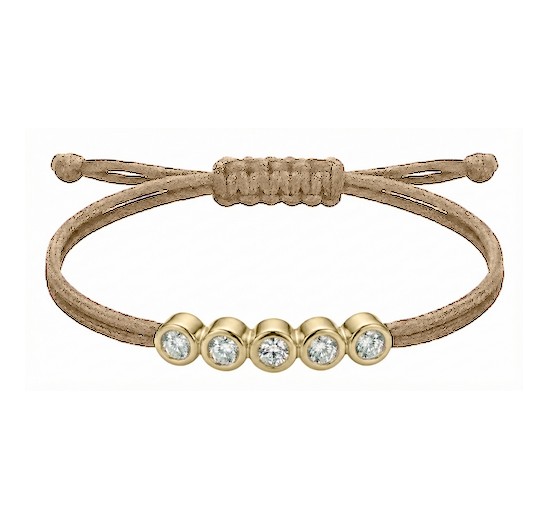 Armband Love Lab Multi Five Gold 0,25ct VG
