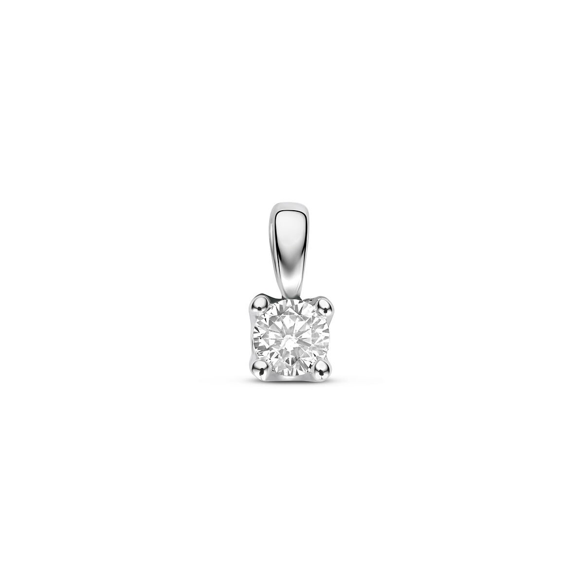 Anhänger Solitaire Zirkonia 4,0mm