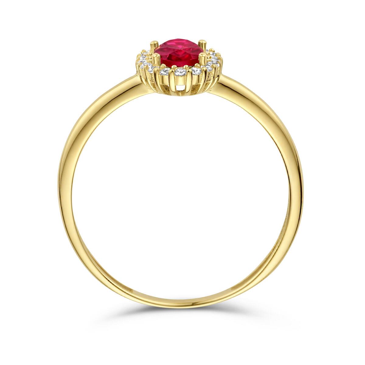 Juwelier Robers Syn. Rubin Ring