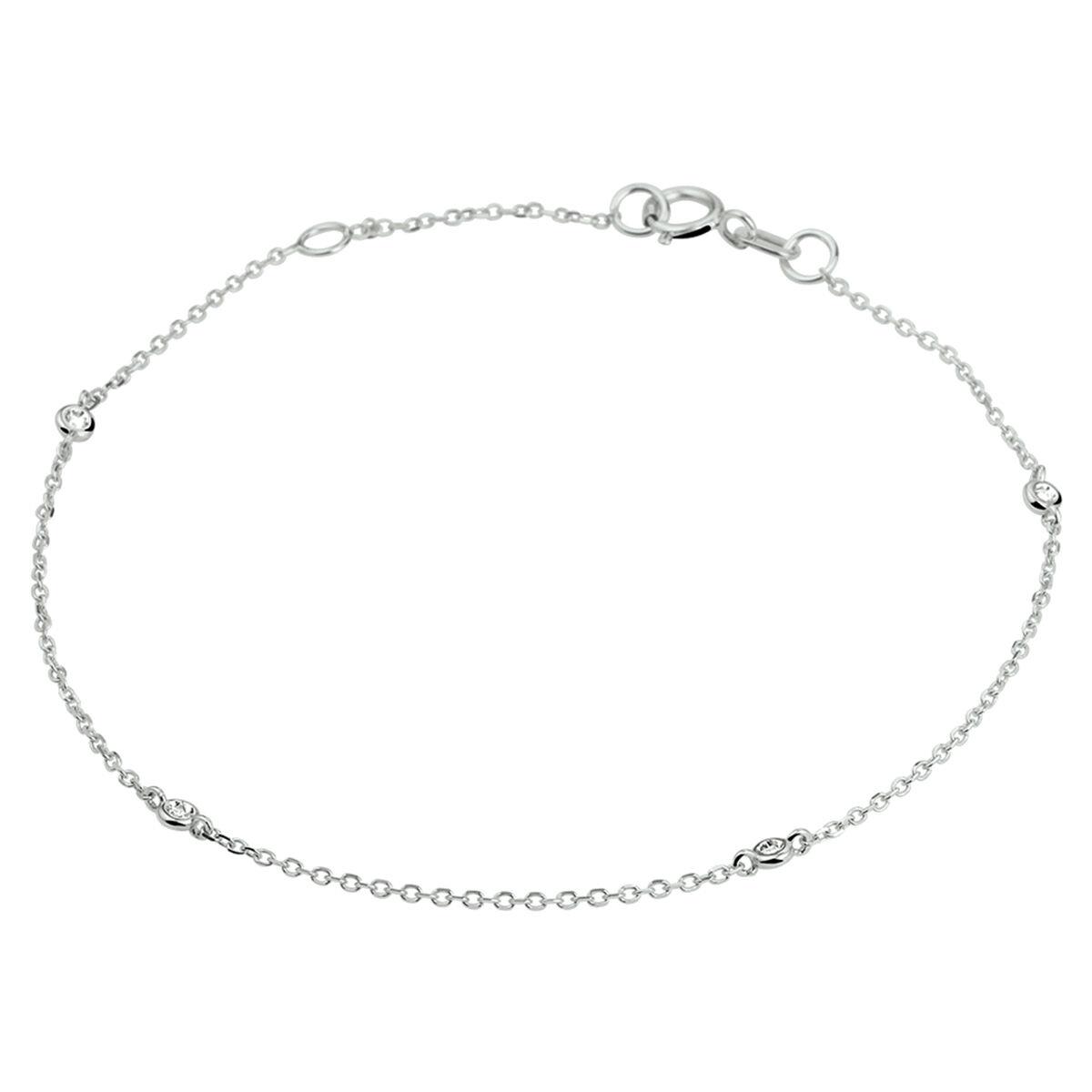 Brillant Armband Weißgold 0,04ct