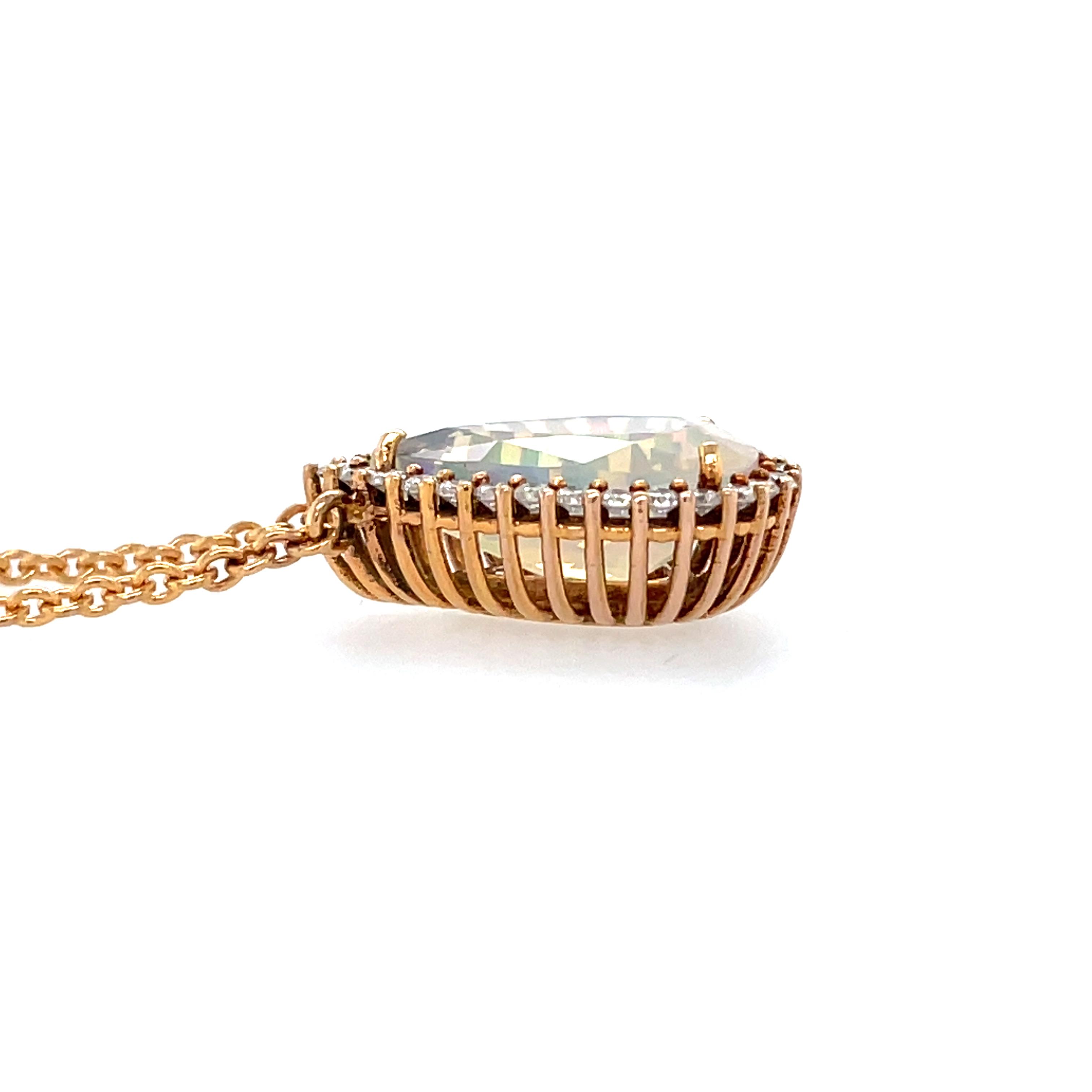Richard Hans Becker Vintage Collier Opal