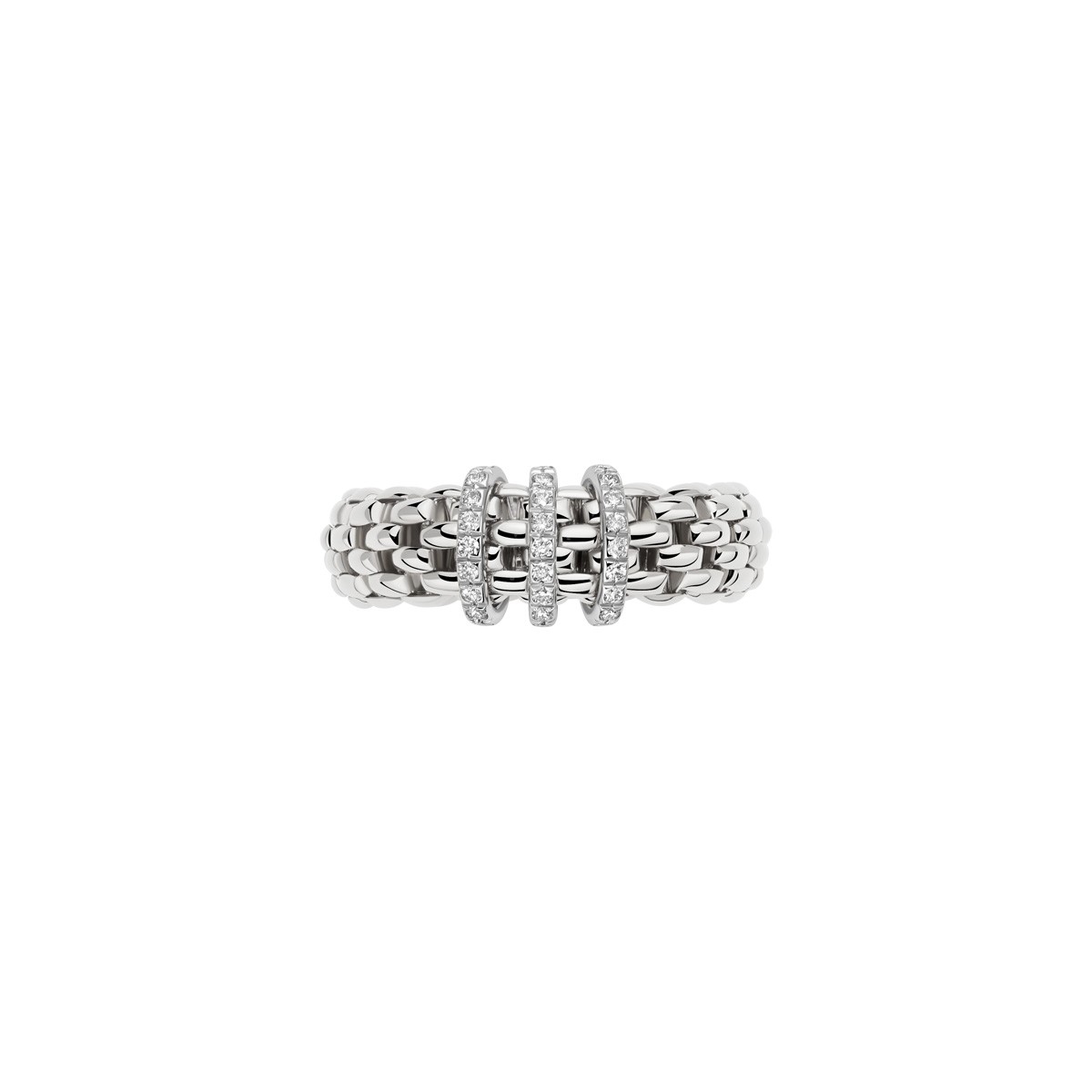Fope Ring Vendome Weißgold M