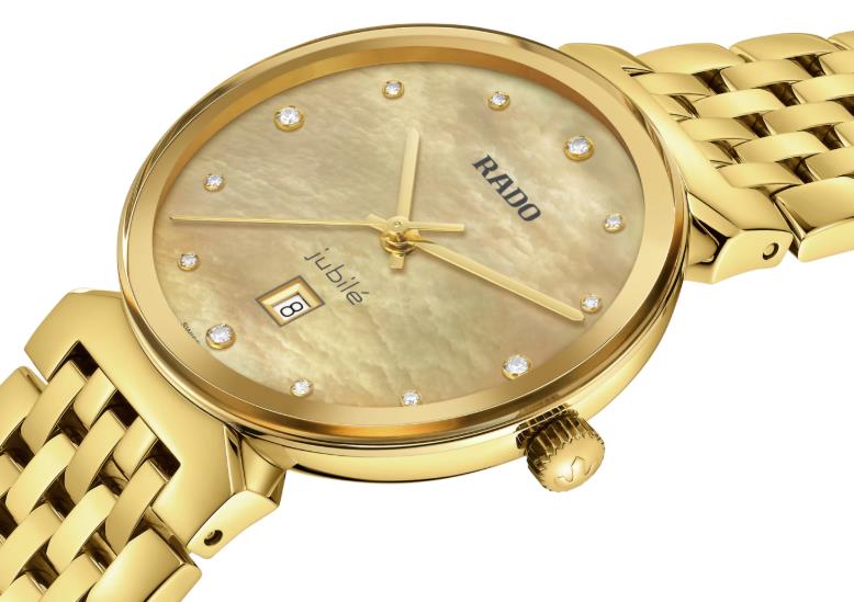 Rado Florence Gold mit Diamanten 30,0mm